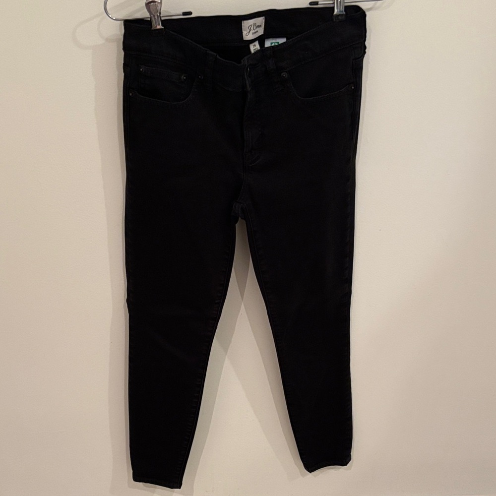 Women's Black Toothpick Jeans